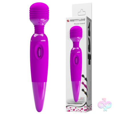 Pretty Love Power Wand pink multi-speed vibrating massage wand by Pretty Love