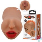 Zoey Mouth Masturbator Sleeve - Brown - Image 2