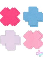 Pretty Pasties Cross II Adhesive Nipple Covers – Assorted 4 Pair - Image 2
