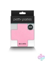 Assorted adhesive nipple covers in multiple shapes and finishes by NS Novelties