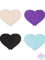 Pretty Pasties Heart Assorted 4 Pair - Image 2