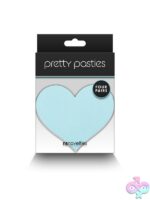 Assorted heart-shaped adhesive nipple pasties multicolor 4 pair by NS Novelties