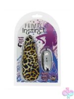 Yellow leopard-print multi-speed vibe by Golden Triangle