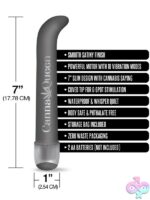 Buzzed 7" G-Spot Vibe Canna Queen – Gray - Image 3