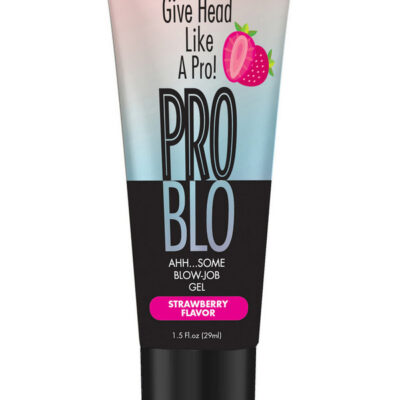 job gel Problo Ahh Some Blow Job Gel Strawberry 1.5 fl oz by Little Genie
