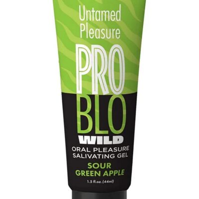 sour green apple oral gel ProBlo Wild Oral Pleasure Salivating Gel by Little Genie