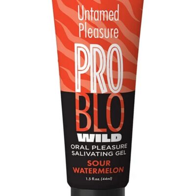 Sour Watermelon Salivating Gel Problo Wild Oral Pleasure by Little Genie 1.5 oz clear tube