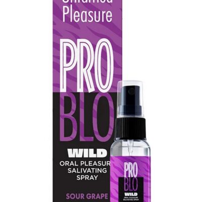 flavored throat spray couples — Problo Wild Salivating Throat Spray Sour Grape 1 oz by Little Genie