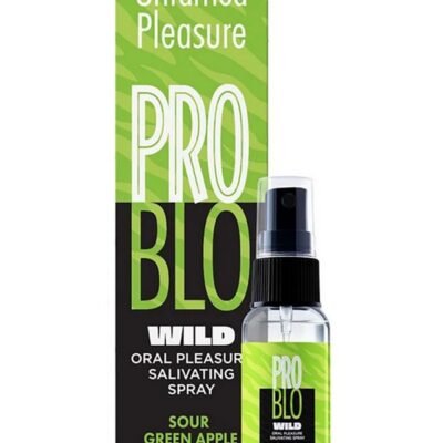 Oral Pleasure Throat Spray Sour Green Apple 1 oz by Little Genie