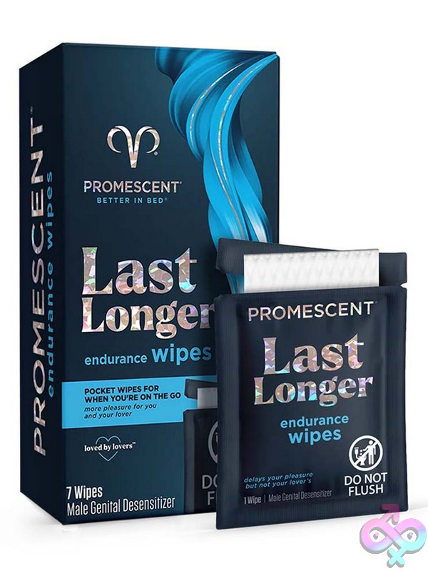 Discreet-Toys-Promescent-Delay-Wipes-7-Ct-Nu-Delay-Wipes-7 Promescent Delay Wipes 7-Count Individually Wrapped Packets By Promescent