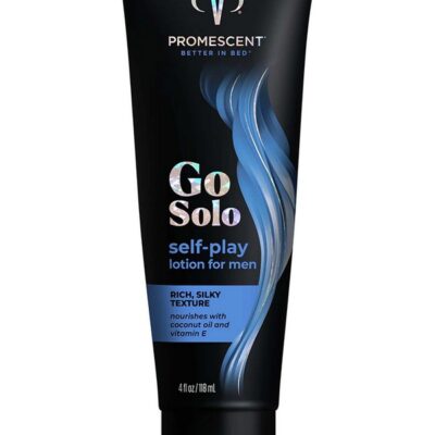 Go Solo self-play lotion clear formula 4 oz bottle by Promescent