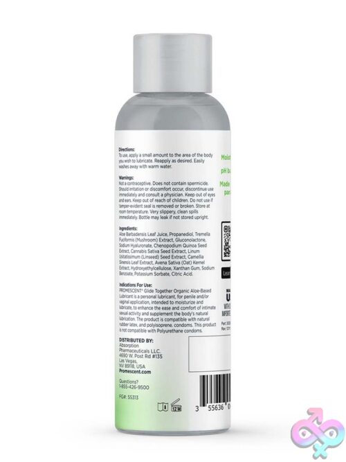 Promescent Organic Aloe Lube 4 Oz - Image 2