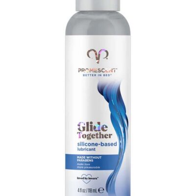 Clear silicone-based personal lubricant 4 oz bottle by Promescent