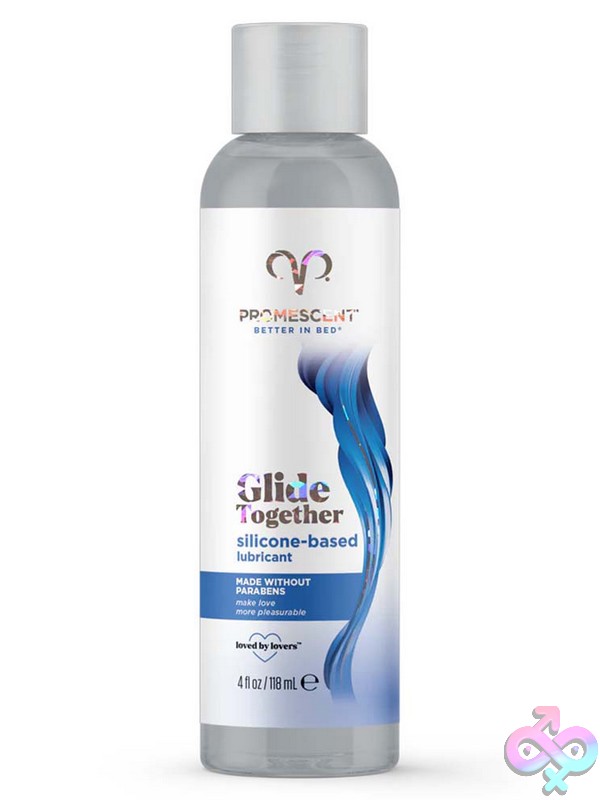 Discreet-Toys-Promescent-Silicone-Based-Lube-4-Oz-Nu-Lubes-Psl4 Clear Silicone-Based Personal Lubricant 4 Oz Bottle By Promescent