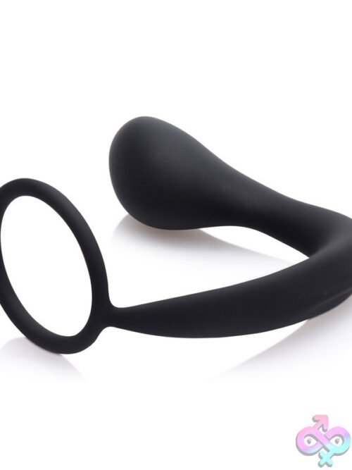 Prostatic Play Explorer Ii Prostate Stimulator + Cock Ring – Black - Image 2