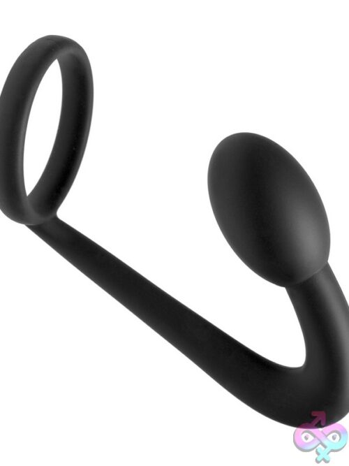 Prostatic Play Explorer Silicone Cock Ring &Amp; Prostate Plug - Image 2