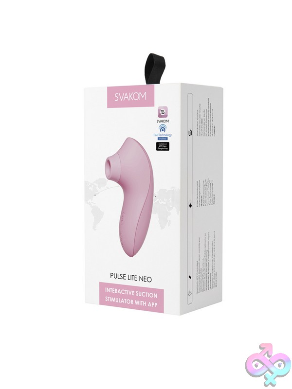 Discreet-Toys-Pulse-Lite-Neo-Pale-Rosette-Nu-Svk-Sx013A-Pr Pale Rosette Pink Air-Pulse Clit Suction Stimulator In Silicone By Svakom