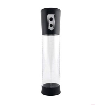 Pump Up The Volume Automatic Penis Pump By Evolved Novelties — Black Abs Cylinder With Silicone Sleeve And Quick-Release Valve