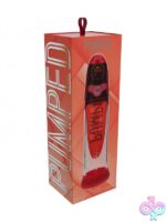 Aqua-Pro AI Enabled automatic penis pump in red silicone by Shots Toys