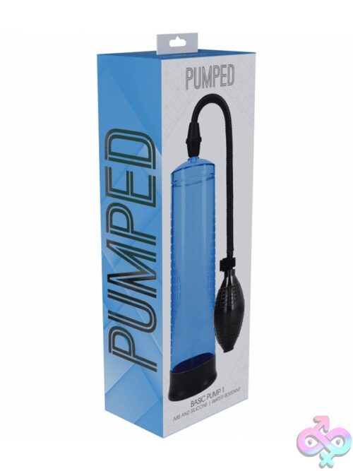 Pumped Basic Pump 1 Water-Resistant Manual Penis Pump In Multiple Colors
