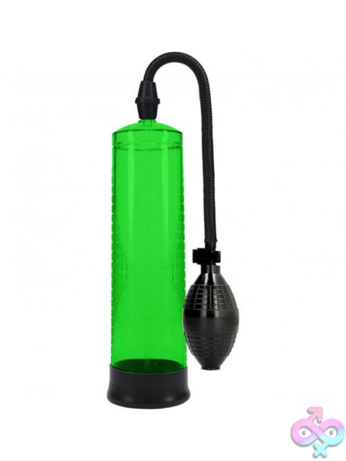 Pumped Basic Pump 1 Water-Resistant Manual Penis Pump In Multiple Colors
