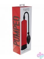 Pumped Basic Pump 1 water-resistant manual penis pump in multiple colors