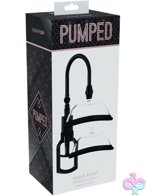 Pumped Manual Vagina Pump Black - Image 2