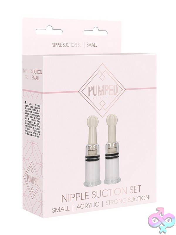Discreet-Toys-Pumped-Nipple-Suction-Set-Small-Transparent-Nu-St-Pmp021Tra Small Clear Nipple Suction Cups With Twist-Adjust Mechanism By Shots Toys