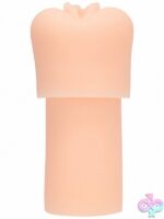 penis pump silicone sleeve Pumped Vagina Pump Sleeve 381 gr Flesh by Shots