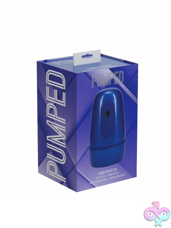 Discreet-Toys-Pumped-Vibrobator-Masturbator-Metallic-Blue-Nu-St-Pmp068Mbl Pumped Vibrobator Suction And Vibration Masturbator In Metallic Blue And Red Finishes