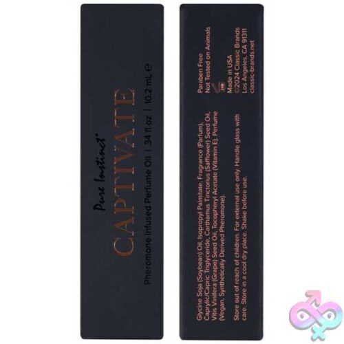 Pure Instinct Pheromone Perfume Oil Captivate 10Ml 0.34Oz - Image 3
