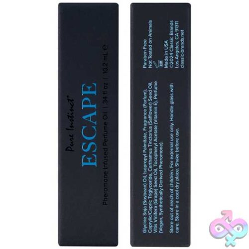 Pure Instinct Pheromone Perfume Oil Escape 10Ml 0.34Oz - Image 3