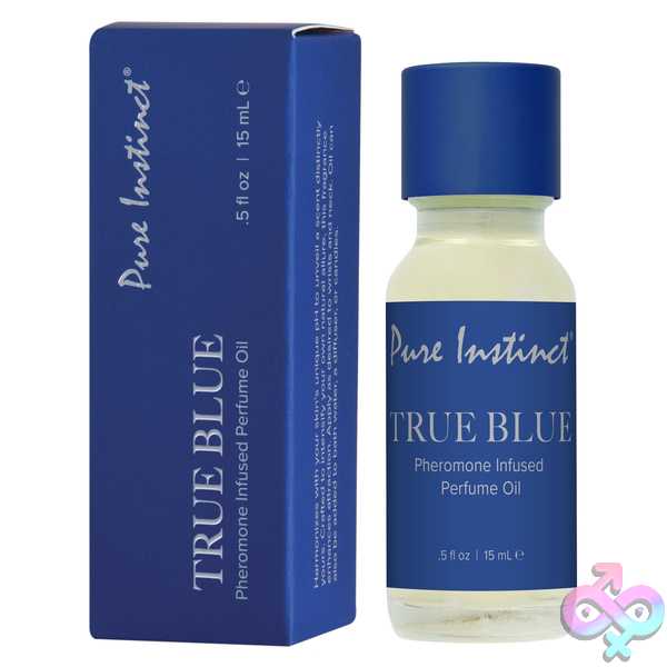 Discreet-Toys-Pure-Instinct-Pheromone-Perfume-Oil-Original-Dropper-True-Blue-15Ml-5Fl-Oz-Pin5006-15 Pure Instinct Pheromone Perfume Oil Original Dropper True Blue 15Ml .5Fl Oz - Image 1