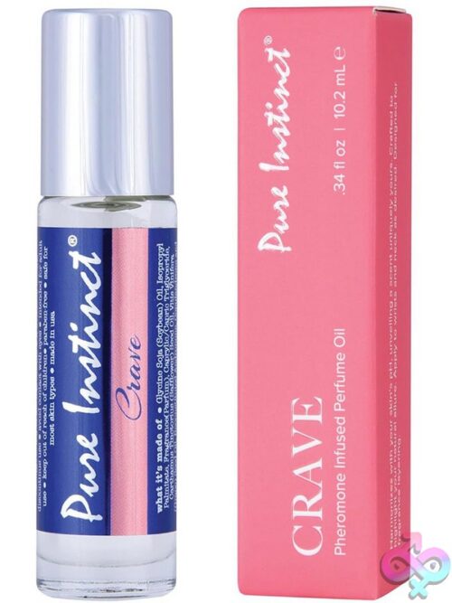 Pure Instinct Signature Pheromone Perfume Oil Roll-On Crave 0.34 Oz. - Image 2