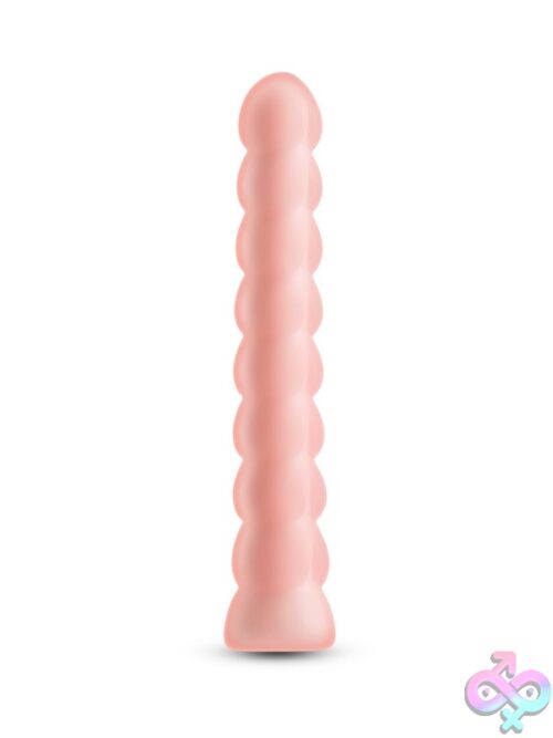 Pure Joy Peach Silicone Rechargeable Vibrator - Image 2