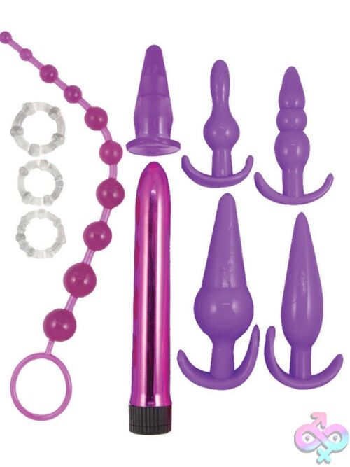 Purple Elite Collection Anal Play Kit – Purple - Image 2