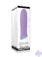 Purple Haze rechargeable silicone vibrating bullet in lilac purple by Evolved Novelties