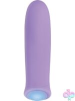 Purple Haze Rechargeable Silicone Vibrating Bullet – Purple - Image 3