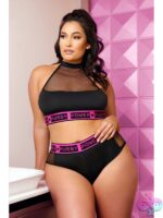 Pussy Power Halter Top & Booty Short - Image 2