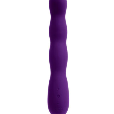 Best g spot vibe — Vedo Purple Quiver Plus Rechargeable Vibrator in purple, curved g-spot vibrator