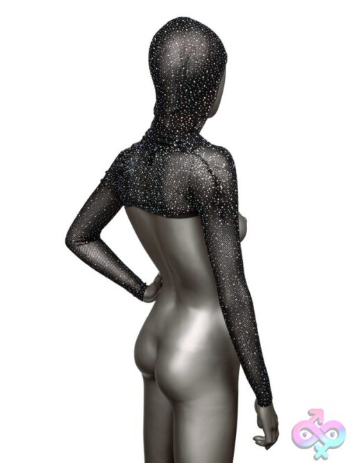 Radiance Plus Size Hooded Shoulder Shrug - Image 3