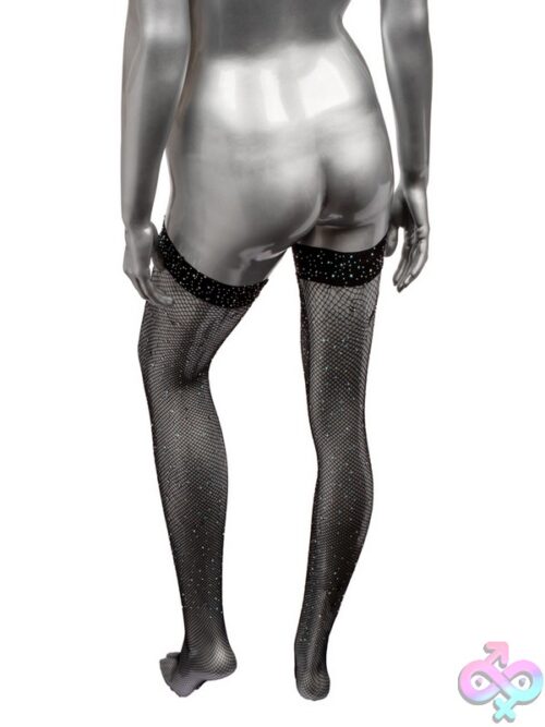 Radiance Plus Size Thigh High Stockings - Image 3