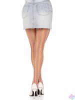 Rainbow Crochet Net Tights