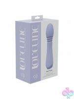 Rapture 10-speed rechargeable waterproof silicone clitoral vibrator in lavender by Shots Toys