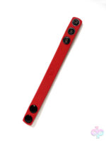 Rascal - Boneyard Sex Toys - Boneyard Silicone Cock Strap 3 - Snap Ring - Red