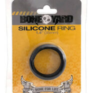 Rascal - Boneyard Sex Toys - Boneyard Silicone Ring 35mm - Black