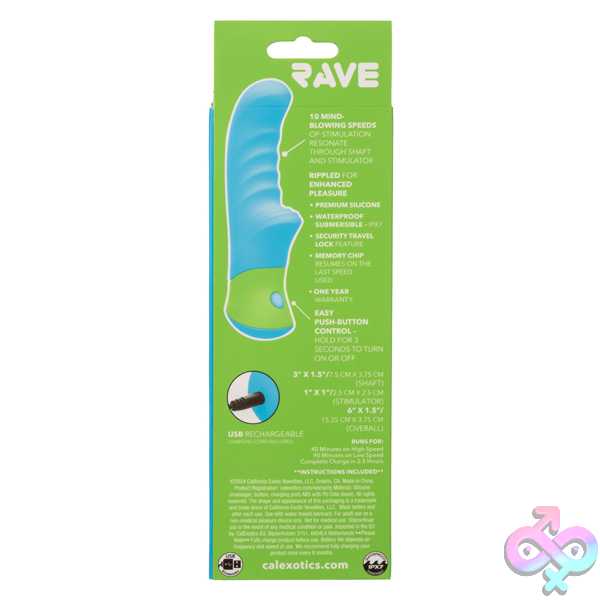 Discreet-Toys-Rave-Ridged-G-Blue-Se0605153 Rave Ridged-G - Blue - Image 1