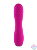 Razzle Dazzle Quilted Silicone Vibrator – Pink - Image 2