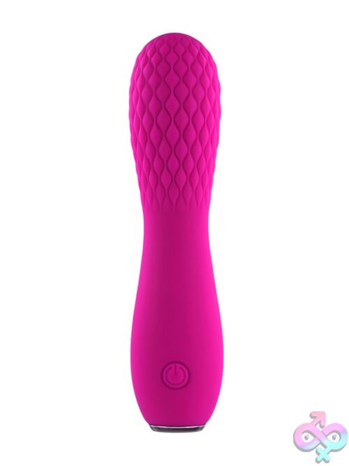 Razzle Dazzle Quilted Silicone Vibrator – Pink - Image 2