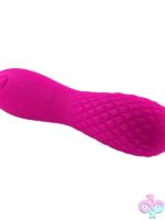 Razzle Dazzle Quilted Silicone Vibrator – Pink - Image 3